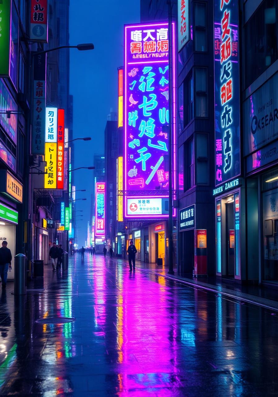 Neon city